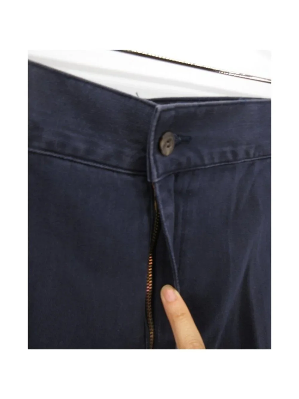 VINTAGE Polo Ralph Lauren Pants 40X34 Navy Cargo Relaxed Chino Utility